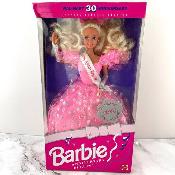 Barbie Anniversary Star Special Limited Edition Walmart 30th Anniversary Mattel - Picture 1 of 12